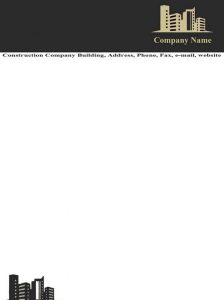 15 Construction Company Letterhead – How To Make The Best Letterhead