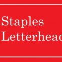 Staples Letterhead