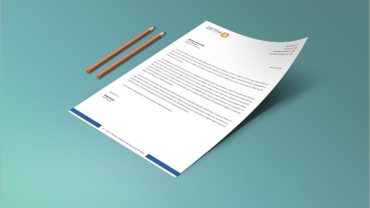 Letterhead Template Psd