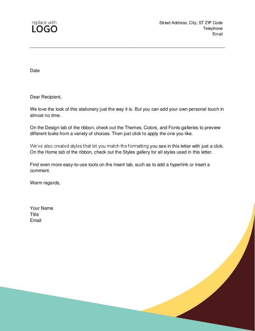 templates for business letter header office 2007 templates for business letter header office 2007