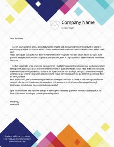 Official Letterhead Templates 09