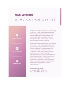 Official Letterhead Templates 15