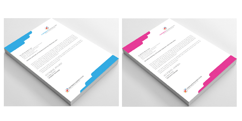 letterhead template psd free download