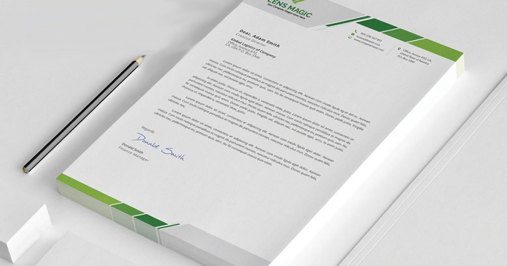Letterhead Design Free Download