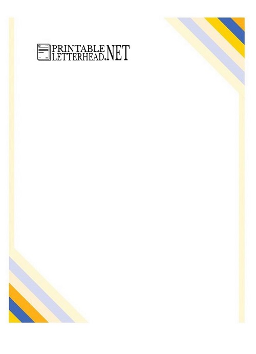 Sample Company Letterhead Template Word 2007