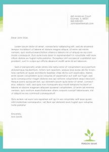 Business Letterhead Template 05