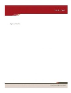 Business Letterhead Template 18