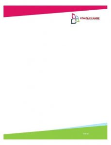 Business Letterhead Template 34