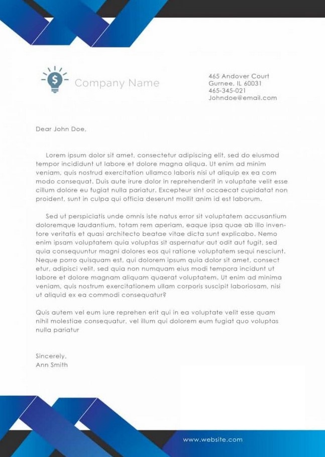30 Free Business Letterhead Template Printable Letterhead 30-free-business-letterhead-template-printable-letterhead
