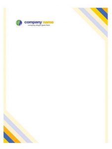 Company Letterhead Sample 14