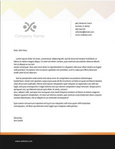 Letterhead Sample 03