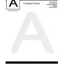 Printable Letterhead