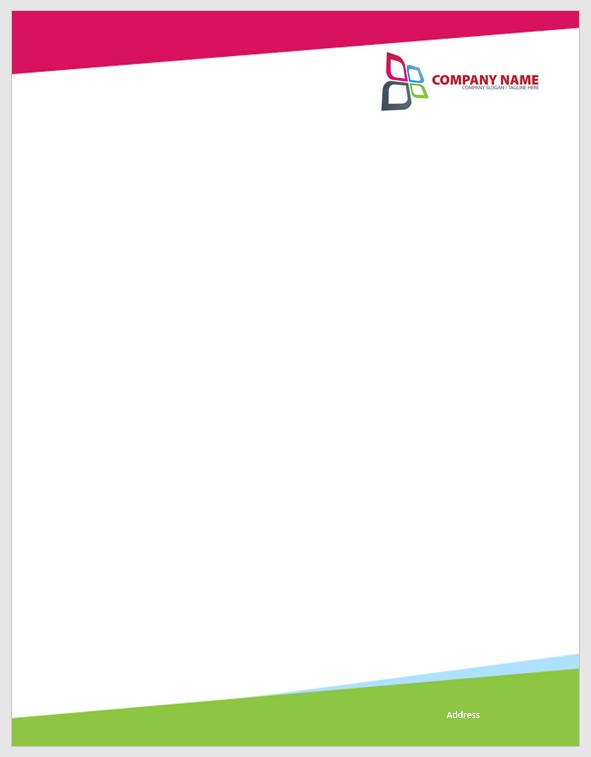 company letterhead template