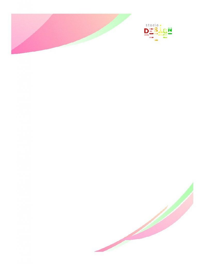 20. Personal Letterhead Templates