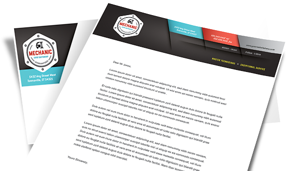 business letterhead creator software