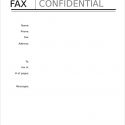 Professional Fax Cover Sheet