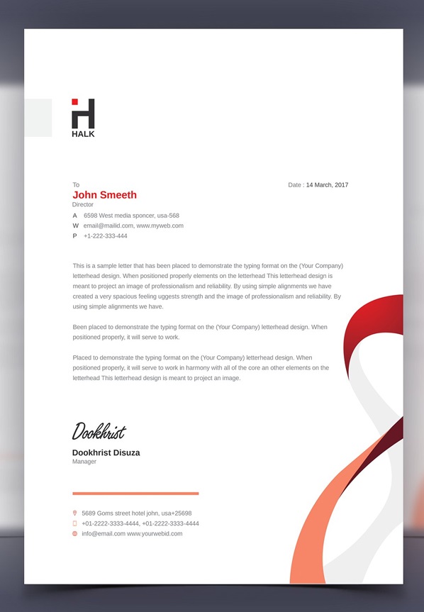 Best Letterhead Design Stationery