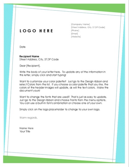 Letterhead Examples With Logo 13