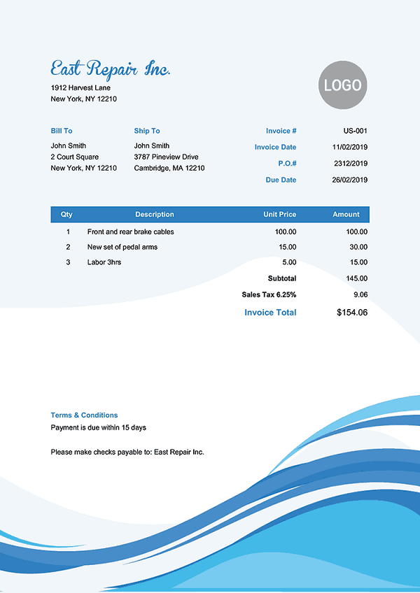 Letterhead Receipt Template 05