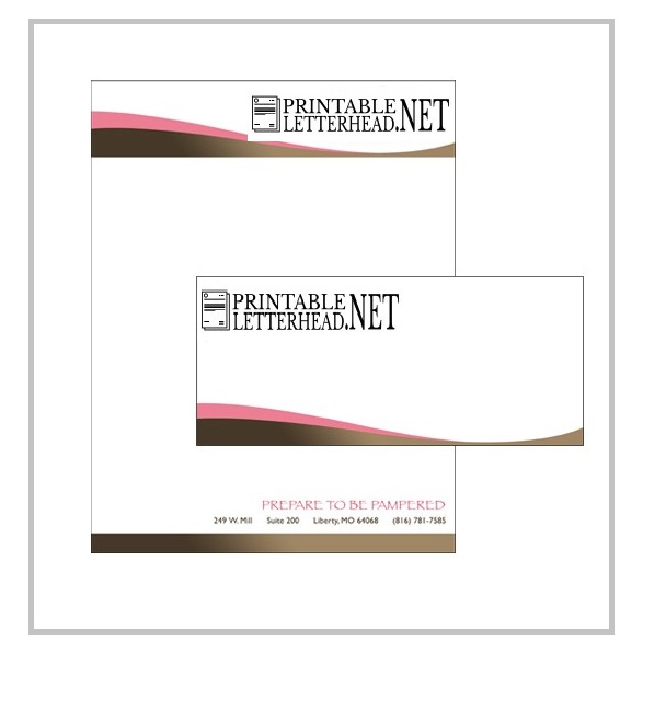 Letterhead and envelope printing 02