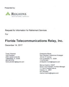 Regions Bank Letterhead