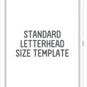 50. Standard Letterhead Size1
