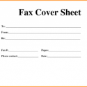 How To Fill Out A Fax Cover Sheet