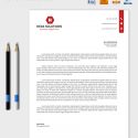 technology business letterhead