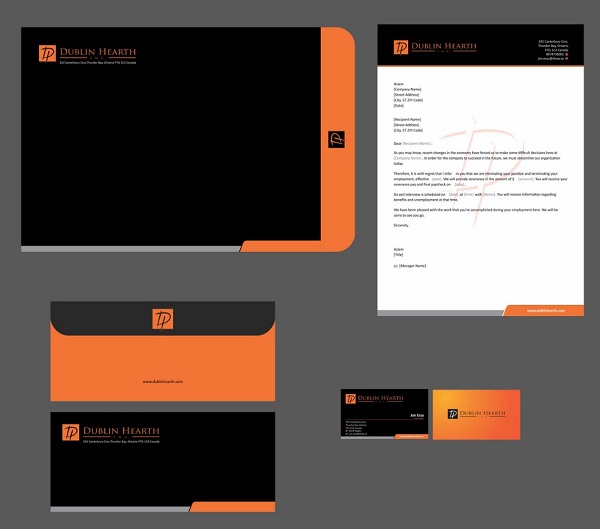 Graphic Designer Business Letterhead