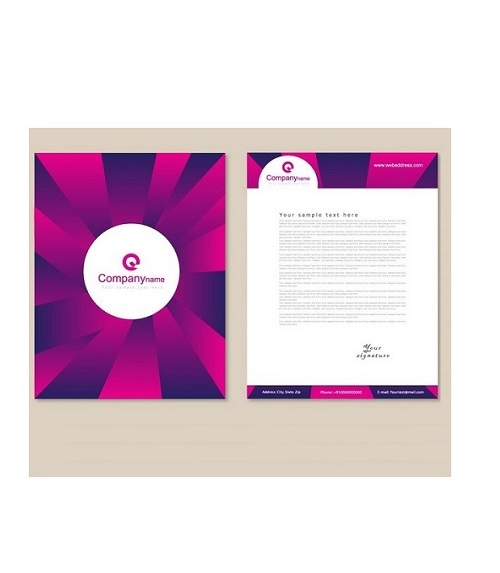 Letterhead Template Illustrator