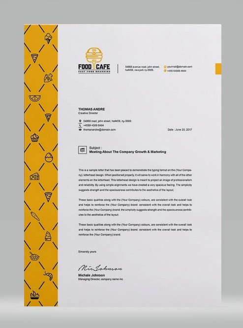 Unique Letterhead 02