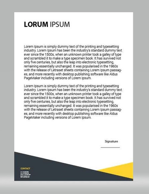 Unique Letterhead 04