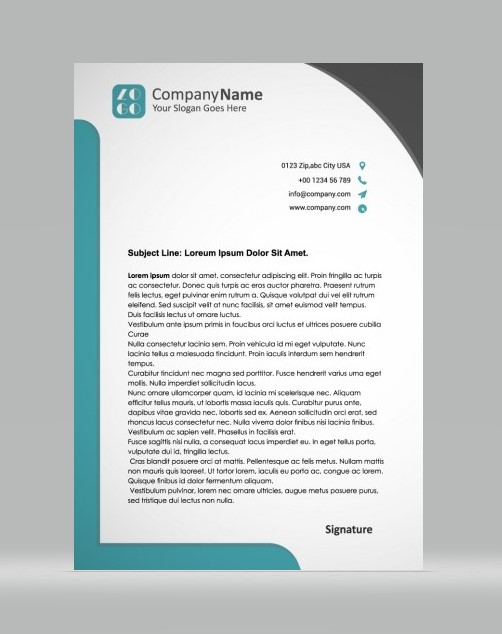 Unique Letterhead 06