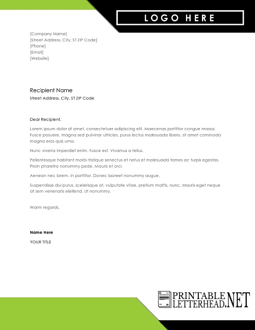 letterhead examples for business 02