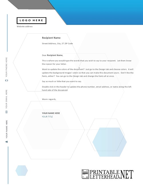 letterhead examples for business 03