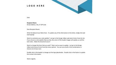 letterhead examples for business new