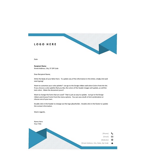 letterhead examples for business new