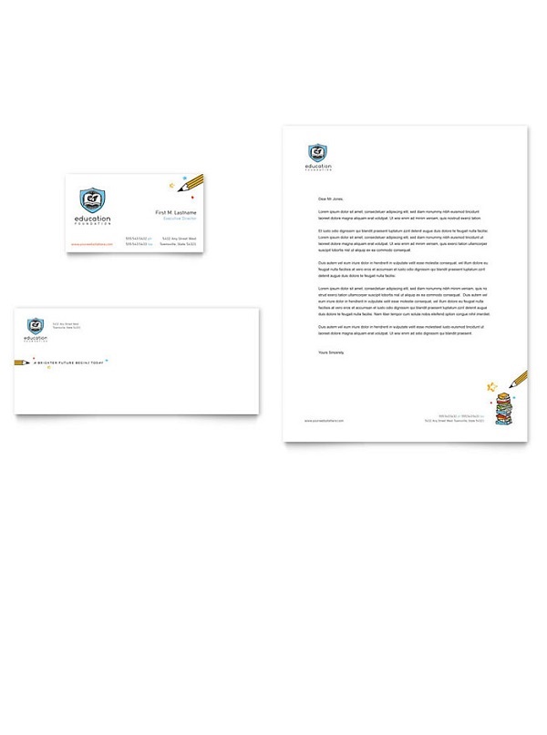 school letterhead examples